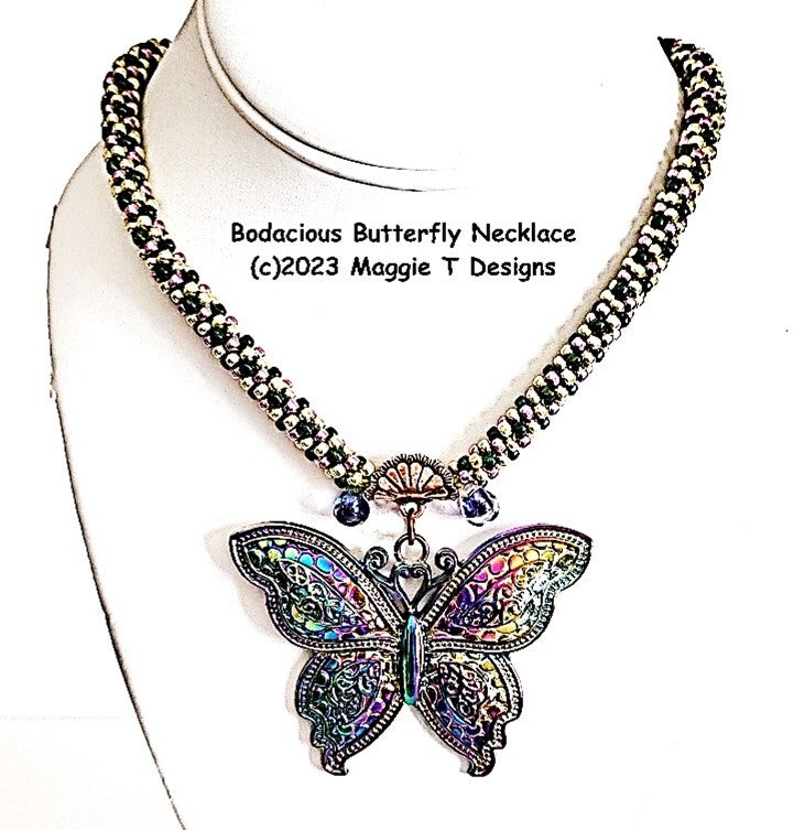 Bodacious Butterfly Necklace Kit | Maggie T Designs